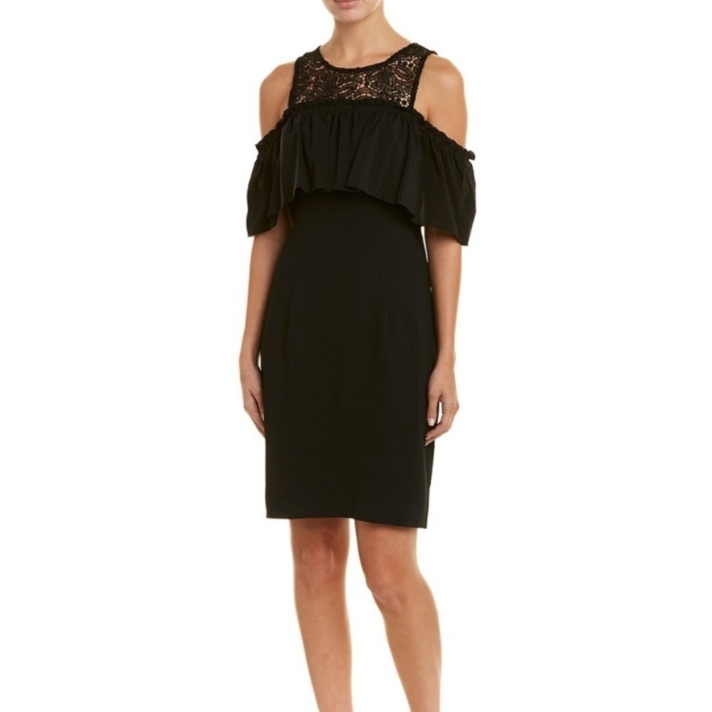 Trina Turk Lauren Cold Shoulder Sheath Dress NWT